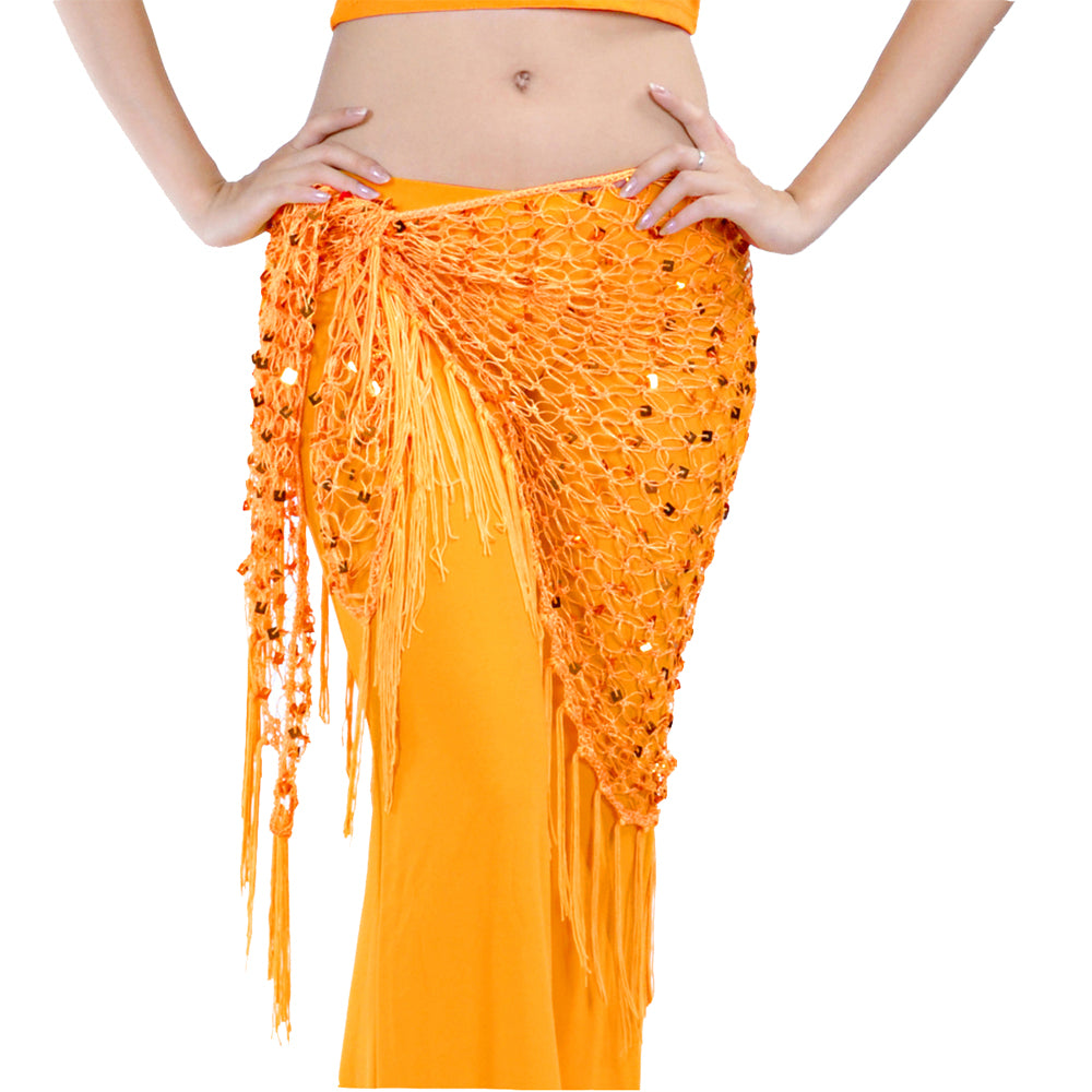 Light Weight Hand Made Chiffon Stage Scarf Belly Dance Veil Shawls Hip Scarf Waist Belts