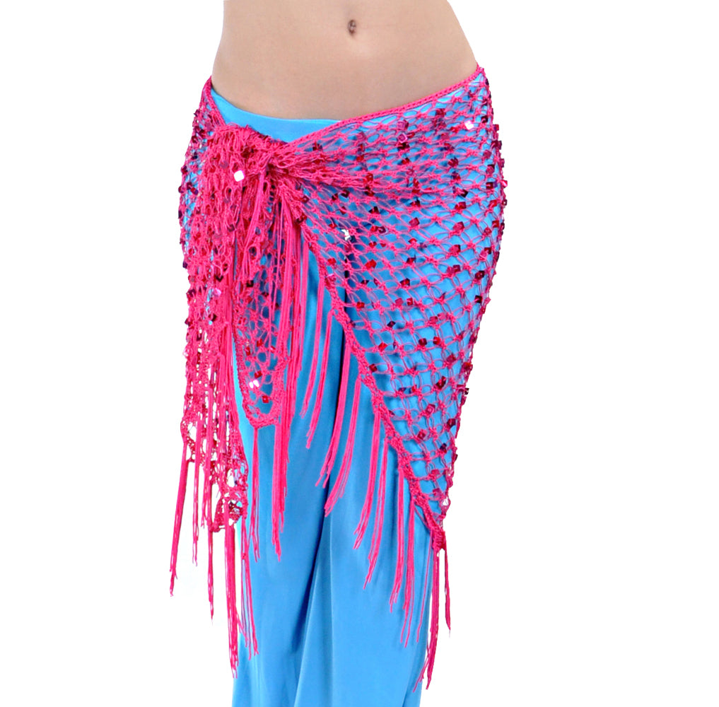 Light Weight Hand Made Chiffon Stage Scarf Belly Dance Veil Shawls Hip Scarf Waist Belts