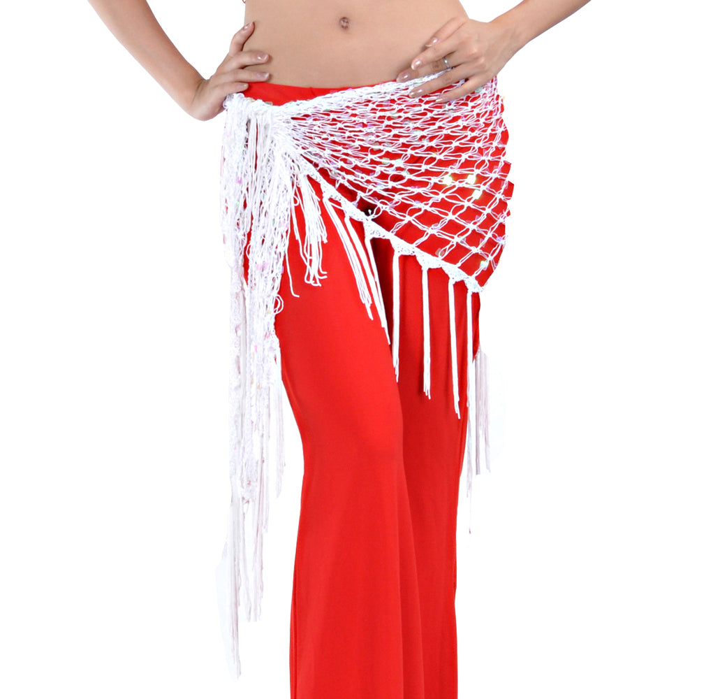 Light Weight Hand Made Chiffon Stage Scarf Belly Dance Veil Shawls Hip Scarf Waist Belts