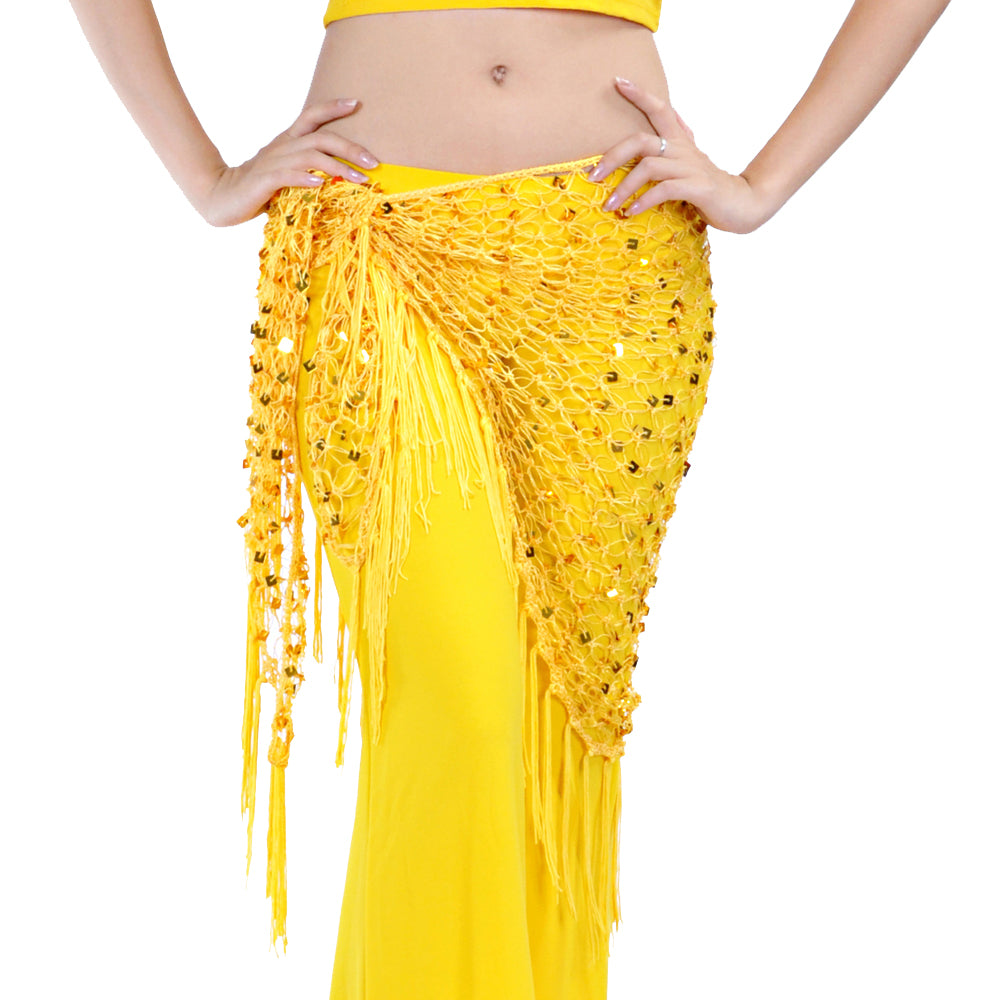 Light Weight Hand Made Chiffon Stage Scarf Belly Dance Veil Shawls Hip Scarf Waist Belts